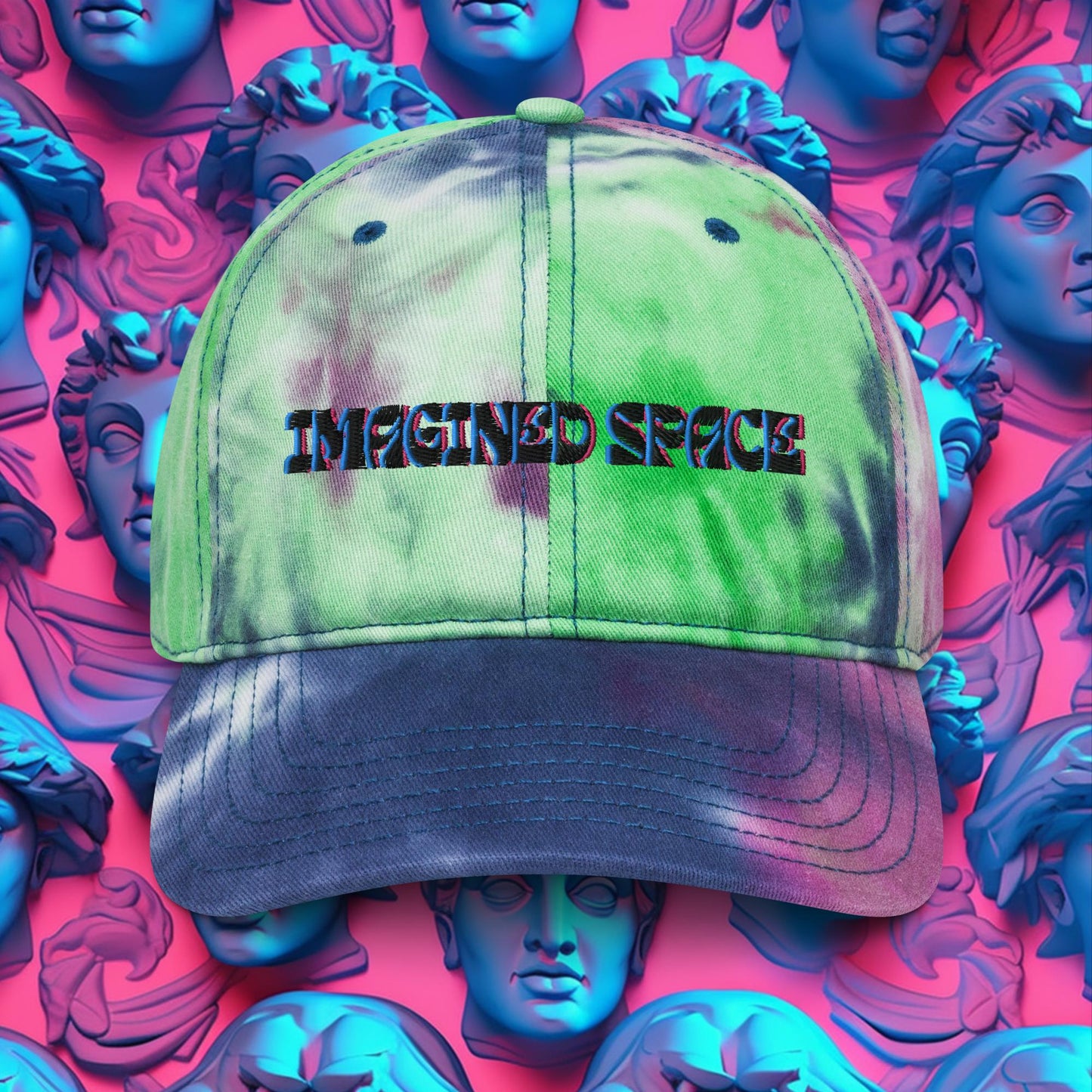 Imagined Space Tie dye hat